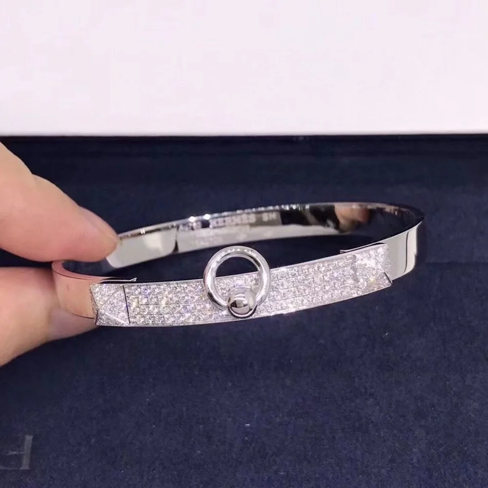 Hermès silver bracelet - Picture 2 of 6
